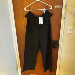 Zara Black Wide Leg Women's Pants